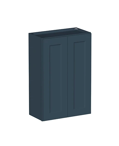 Boyel Living Standard Wall Cabinet Door Shelves, Ready to Assemble Kitchen Cabinet with Solid Wood Frame