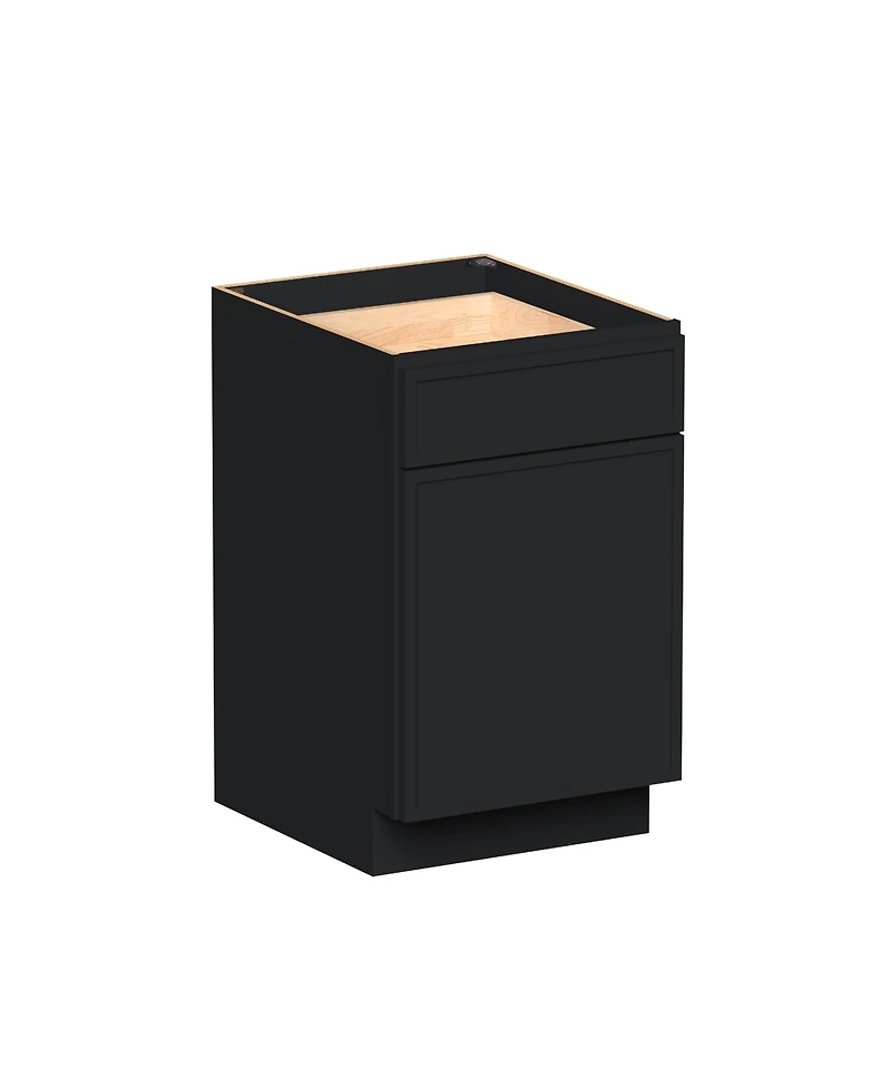Boyel Living 21" W Standard Base Cabinet, Ready to Assemble Kitchen Cabinet with Solid Wood Frame, Soft-Close Slides and Hinges