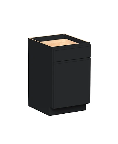 Boyel Living 21" W Standard Base Cabinet, Ready to Assemble Kitchen Cabinet with Solid Wood Frame, Soft-Close Slides and Hinges