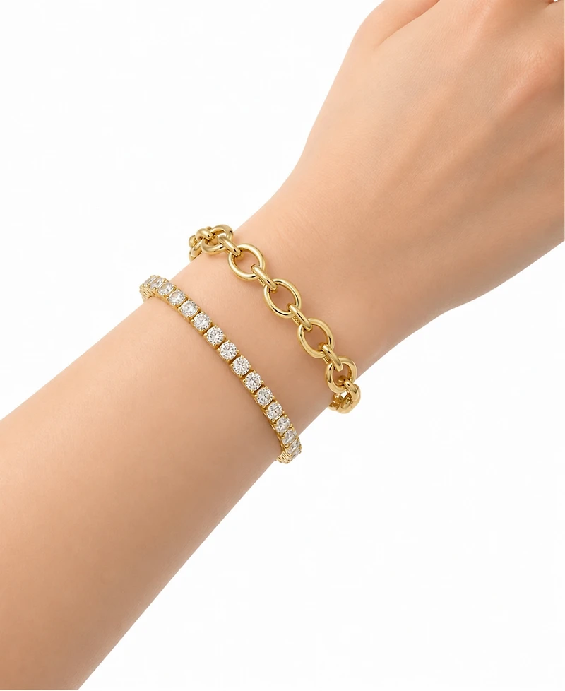 And Now This Cubic Zirconia Bracelets