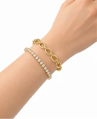 And Now This Cubic Zirconia Bracelets