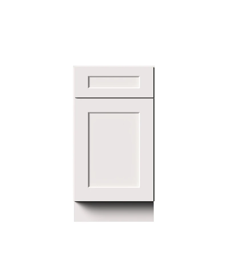 Boyel Living 18 Inch Waste Basket Base Cabinet, Kitchen Cabinet with Solid Wood Frame, Soft-Close Hinges, Low-voc, Uv Finish