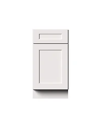 Boyel Living 18 Inch Waste Basket Base Cabinet, Kitchen Cabinet with Solid Wood Frame, Soft-Close Hinges, Low-voc, Uv Finish