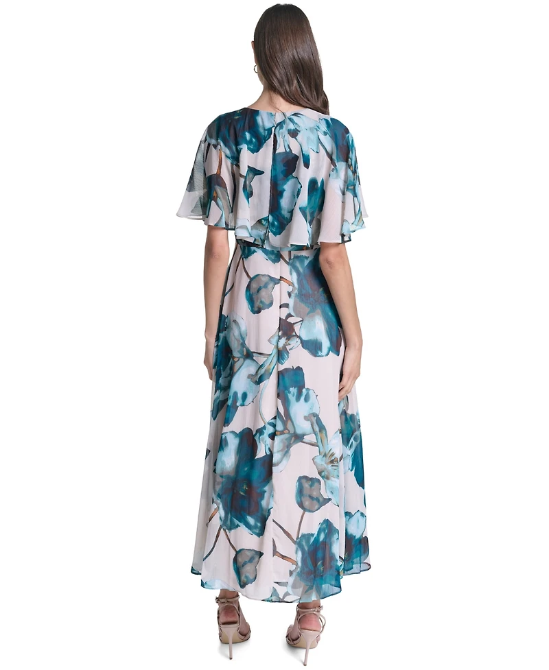 Calvin Klein Women's Crew Neck Midi Dress