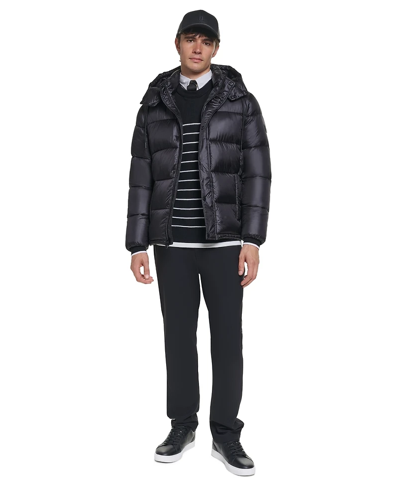 Karl Lagerfeld Paris Men's Down Filled Puffer Jacket