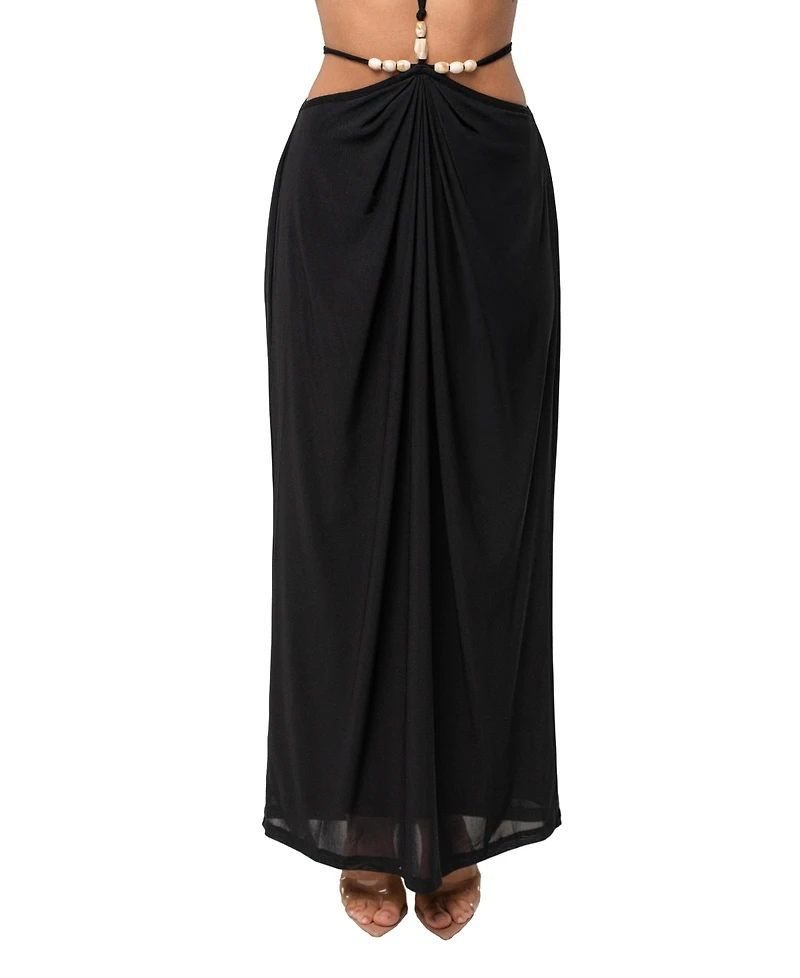 Jluxlabel Women's Hera Draped Maxi Skirt
