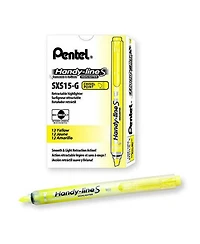 Pentel Handy-line S Highlighter Dozen Box