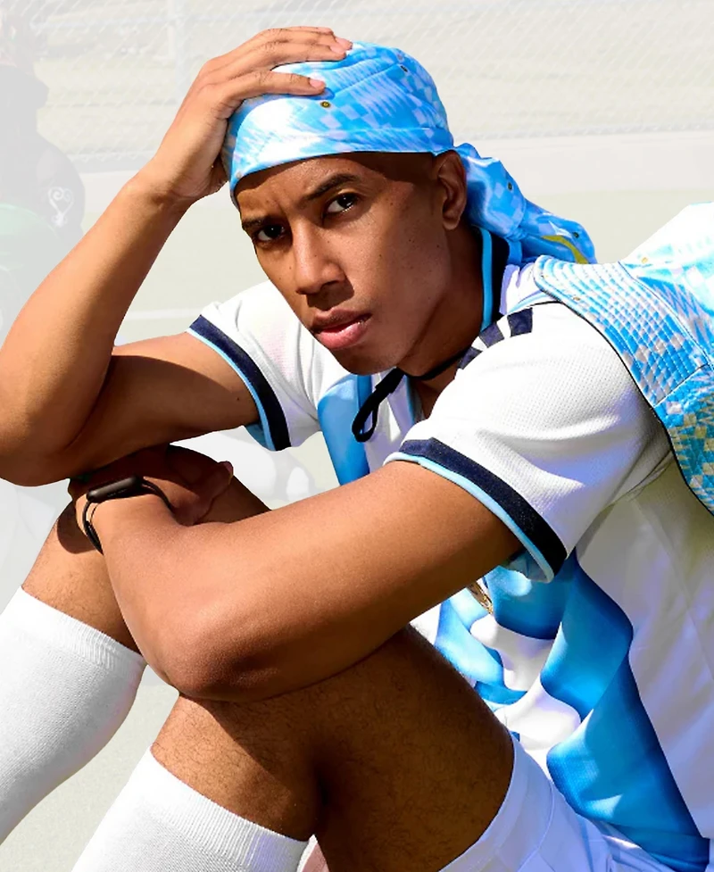 Kin Apparel Unisex Kente Satin Bandana