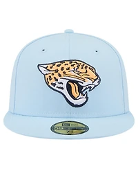New Era Men's Coastal Blue Jacksonville Jaguars 59FIFTY Fitted Hat