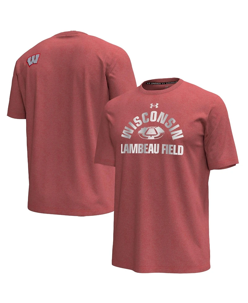 Under Armour Men's Wisconsin Badgers 2026 Lambeau Field Collection Icon T-Shirt
