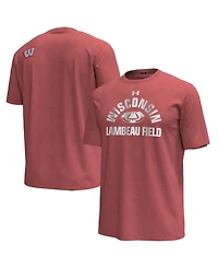 Under Armour Men's Wisconsin Badgers 2026 Lambeau Field Collection Icon T-Shirt