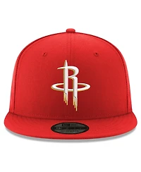 New Era Men's Red Houston Rockets 9FIFTY Snapback Hat