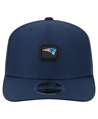 New Era Men's Navy New England Patriots Micro Badge 9SEVENTY Adjustable Hat