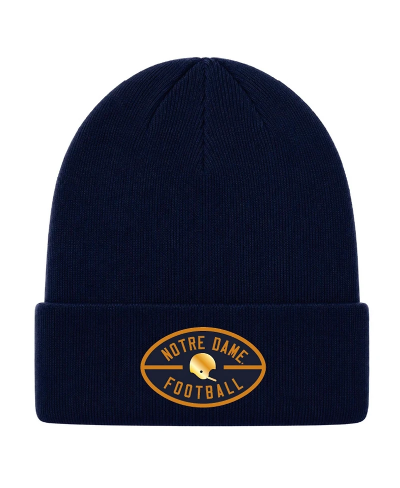 Under Armour Men's and Women's Navy Notre Dame Fighting Irish Shamrock Series Knit Beanie