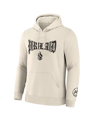Fanatics Men's Cream Portland Fire Legacy Fleece Pullover Hoodie