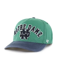 47 Brand Men's and Women's Green/Navy Notre Dame Fighting Irish Well-Worn Calderwood Hitch Adjustable Hat