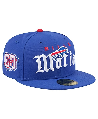 New Era Men's Royal Buffalo Bills Mafia 59FIFTY Fitted Hat