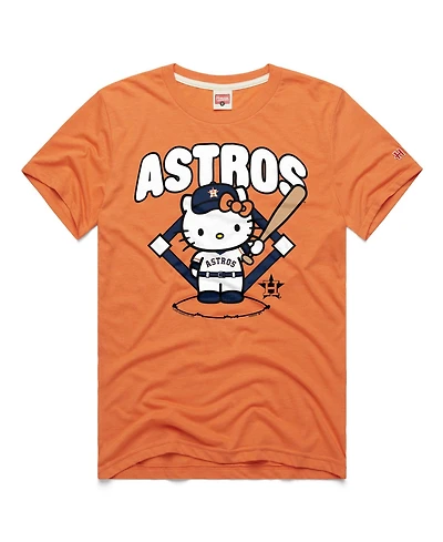 Homage Women's Houston Astros Hello Kitty Tri-Blend T-Shirt