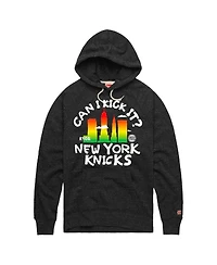 Homage Men's and Women's x A Tribe Called Quest Charcoal New York Knicks Can I Kick It Tri-Blend Hoodie