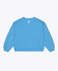 Mitchell & Ness Men's Light Blue Los Angeles Dodgers Insignia Fleece Sweatshirt