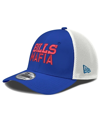 New Era Men's Royal/White Buffalo Bills Mafia Neo 39THIRTY Flex Hat