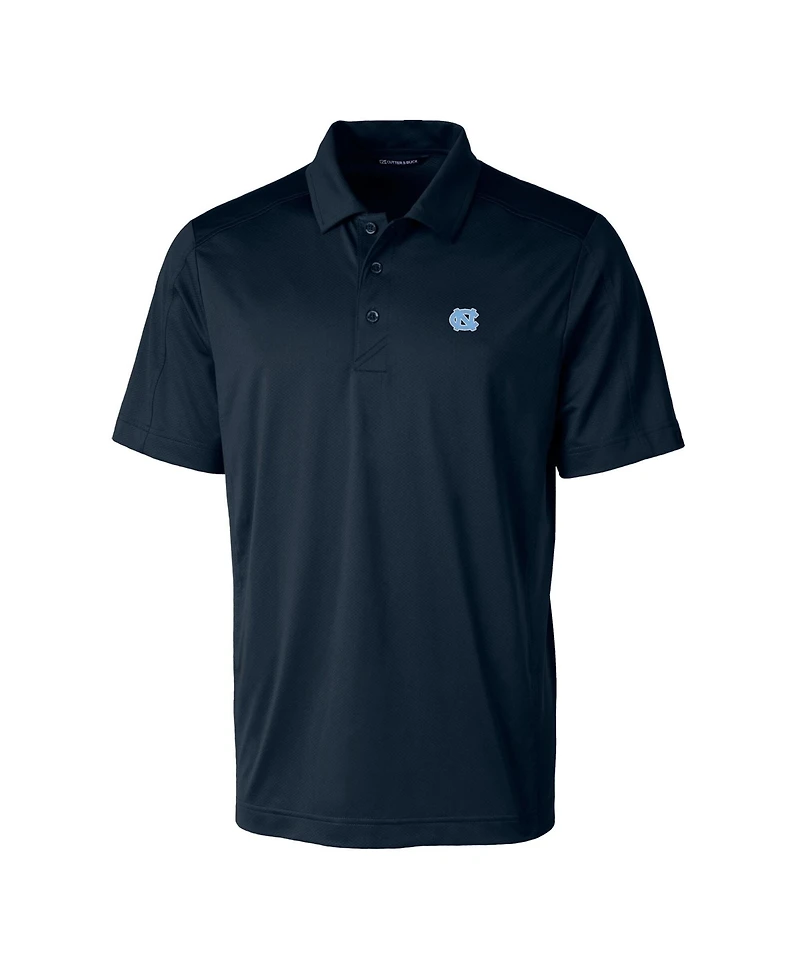 Cutter Buck Men's Navy North Carolina Tar Heels Prospect Eco Textured Stretch Recycled Polo Shirt