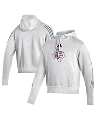Adidas Men's White Texas A M Aggies Fightin' Hoodie