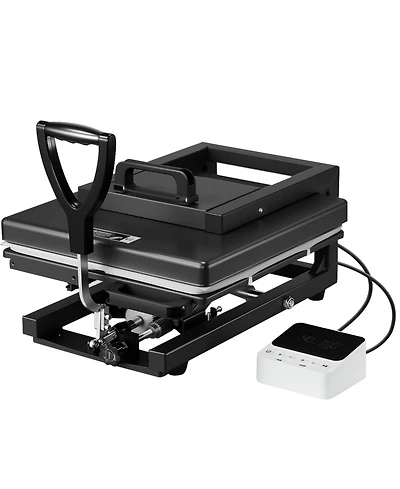 Sevorley 5-in-1 Hybrid Heat Press for Shirts, Mugs and Caps