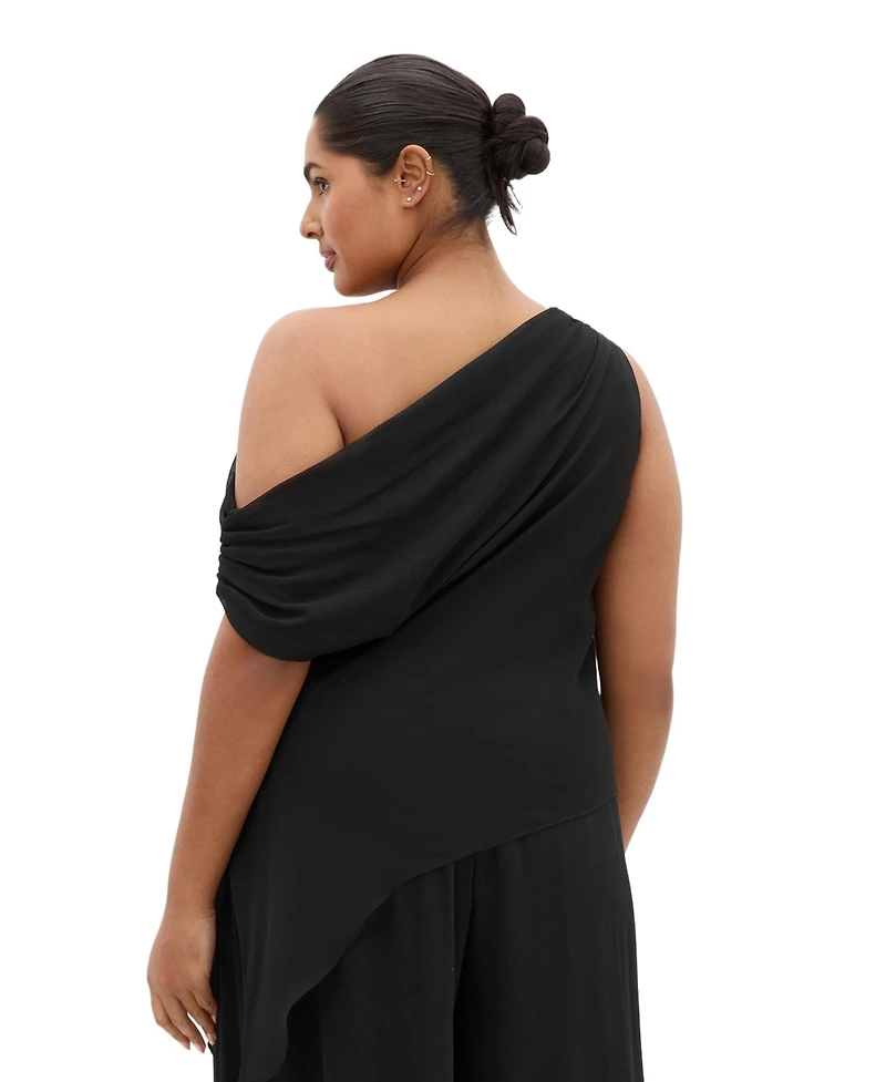 City Chic Women's Plus Skyla Off Shoulder Top