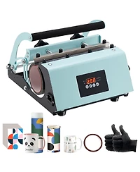 Sevorley Tumbler Heat Press Machine, 11-30 oz Mug Press with Sublimation Kit and Digital Temp and Time Control
