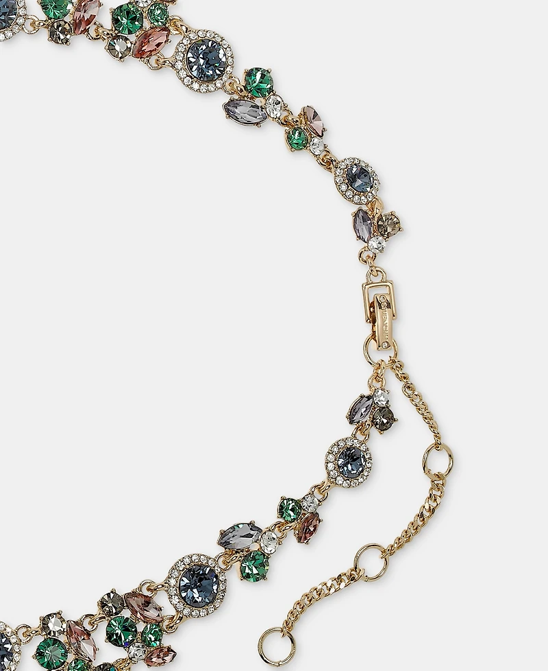 Givenchy Stone Statement Necklace, 16" + 3" extender