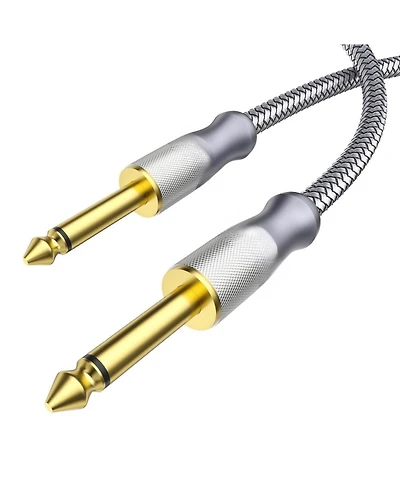 Lofree Ts Instrument Cable Nylon Braided Connectors Noise Shielding for Guitar Bass Studio Gear