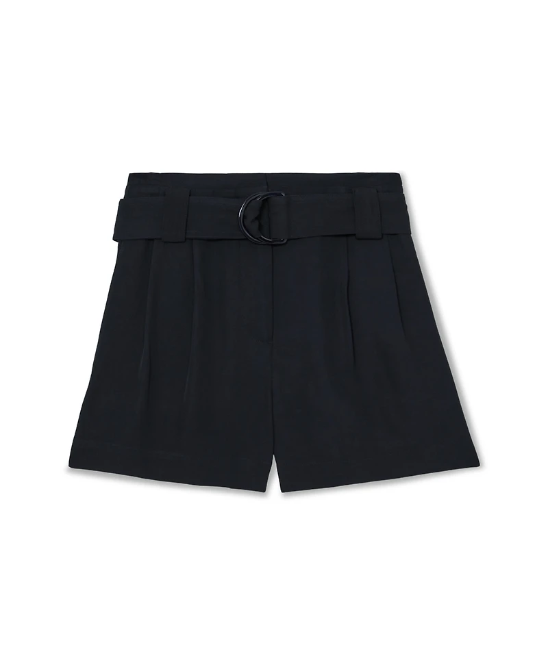 Reiss Women's Lana Fluid Belted Shorts