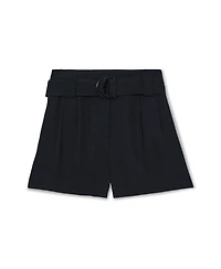Reiss Women's Lana Fluid Belted Shorts