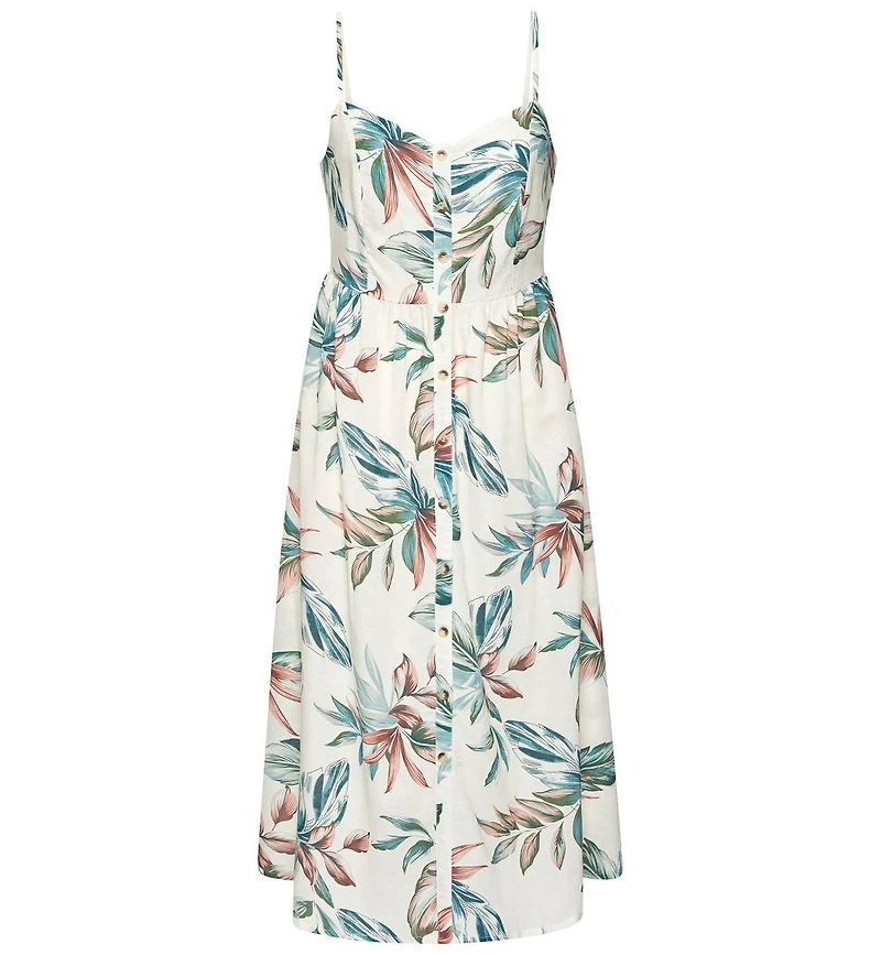 Lascana Women's Button Up Panel Dress