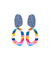 Swanky Designs Nailah Ii Sculptural Statement Earrings