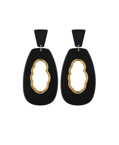 Swanky Designs Annik Dangle Artistic Statement Earrings