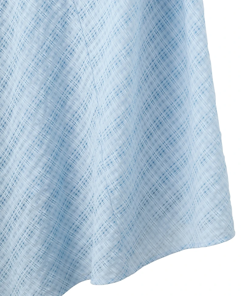Mango Women's Check Asymmetrical Dress