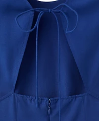 Mango Women's Side-Ruched Midi Dress