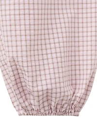 Mango Women's Mid-Rise Plaid Baggy Pants