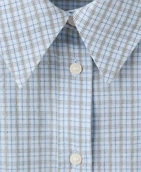 Mango Women's Check Cotton Shirt
