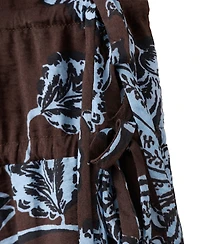 Mango Women's Floral Midi V-Neck Dress