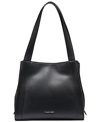 Calvin Klein Masie Magnetic Snap Medium Tote Handbag