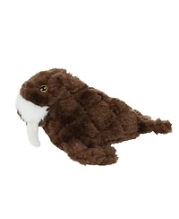 Mighty Jr Arctic Walrus 2 Pack, Durable Plush Squeaky Dog Toy