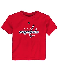 Outerstuff Baby Boys and Girls Red Washington Capitals Primary Logo T-Shirt