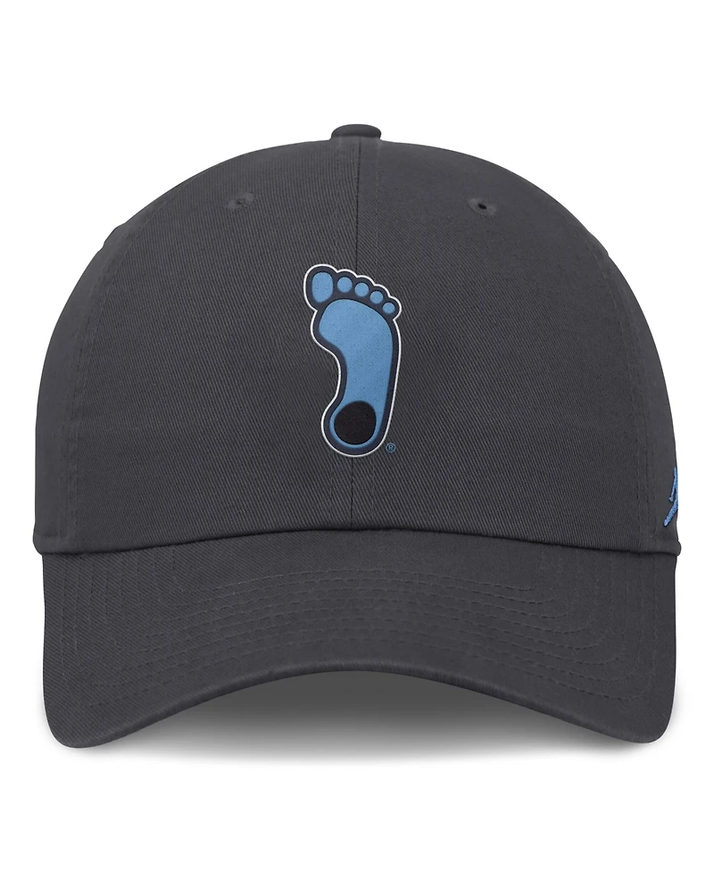 Jordan Men's Anthracite North Carolina Tar Heels Club Dri-fit Adjustable Hat