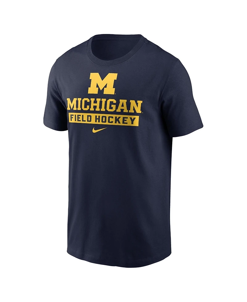 Nike Men's Navy Michigan Wolverines Field Hockey T-Shirt