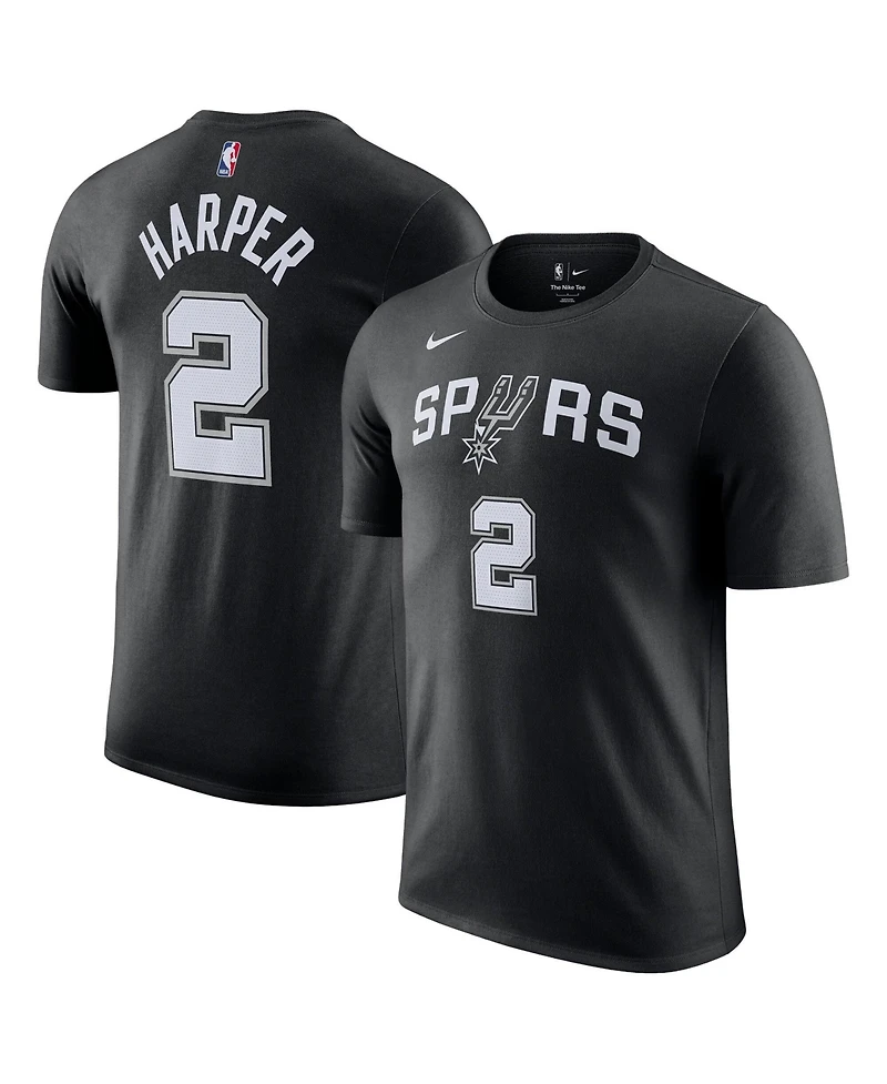 Nike Men's and Women's Dylan Harper San Antonio Spurs Name & Number T-Shirt