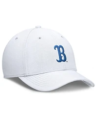Jordan Men's White Ucla Bruins Rise Swoosh Dri-fit Flex Hat