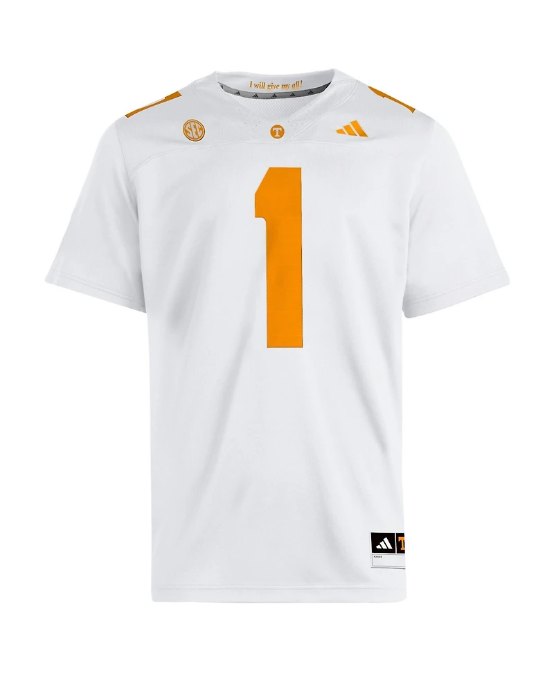 Adidas Men's White Tennessee Volunteers Away Premier Jersey